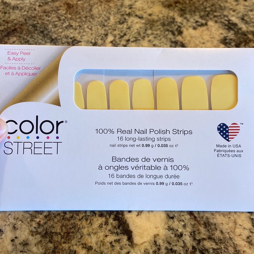 Brand New Color Street Belgian Buttercup